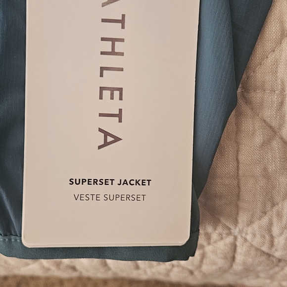 ATHLETA superset jacket new with tags XS, green - Picture 5 of 7